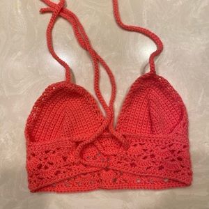 Crochet bra